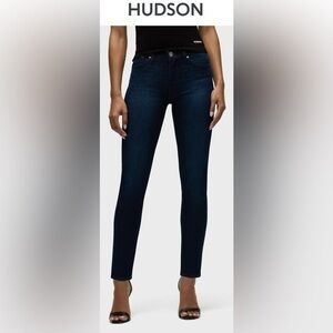 UEC HUDSON  BARBARA SUPER SKINNY ANKLE JEAN LOS ANGELES SZ 24 WASH-Rescue